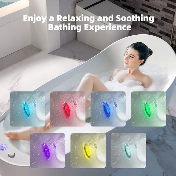 WOODBRIDGE 71 in. x 31 in. Acrylic Whirlpool and Air with