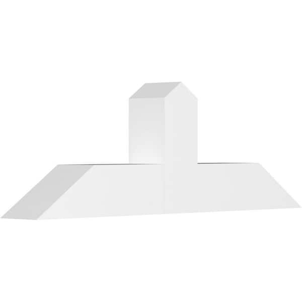 Ekena Millwork Portland 48 in. W x 16 in. H x 6 in. D Signature Polyurethane Bracket