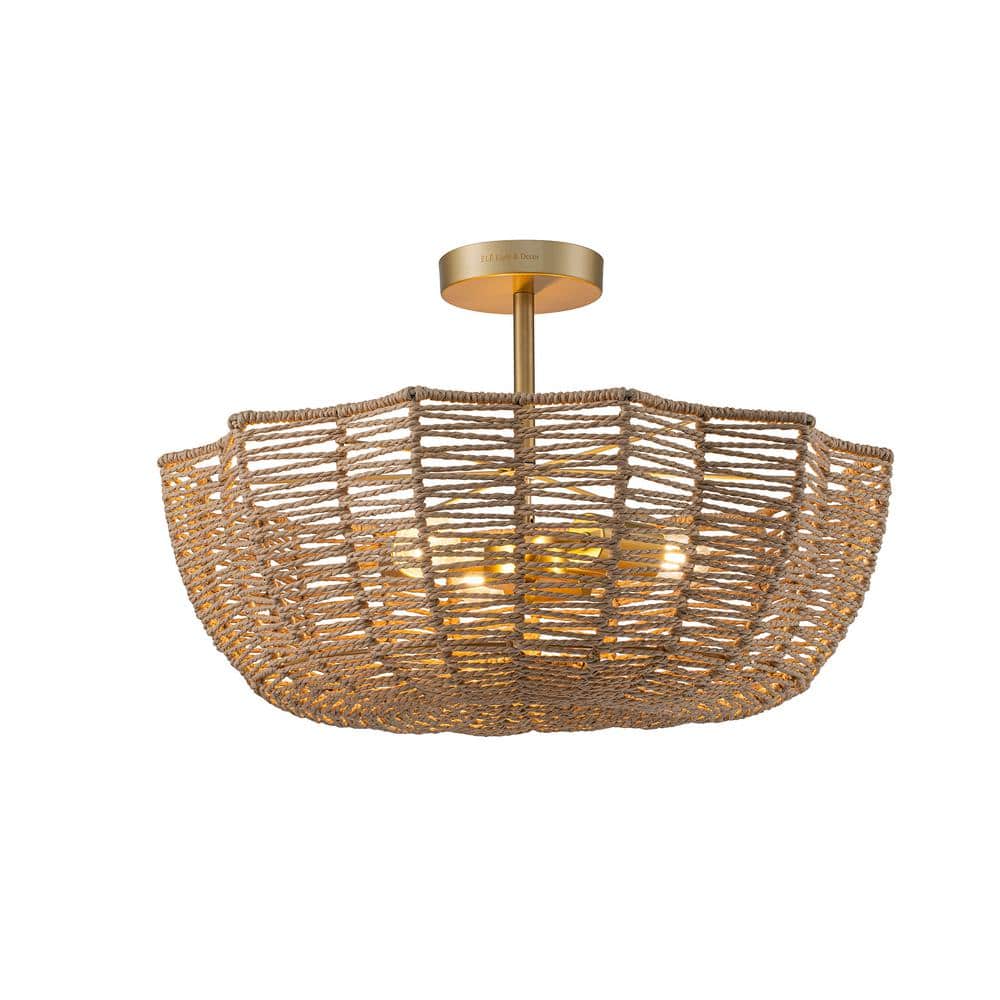 12V RV Vintage Ceiling Light, 3000K 12 Volt Camper Light Fixture with