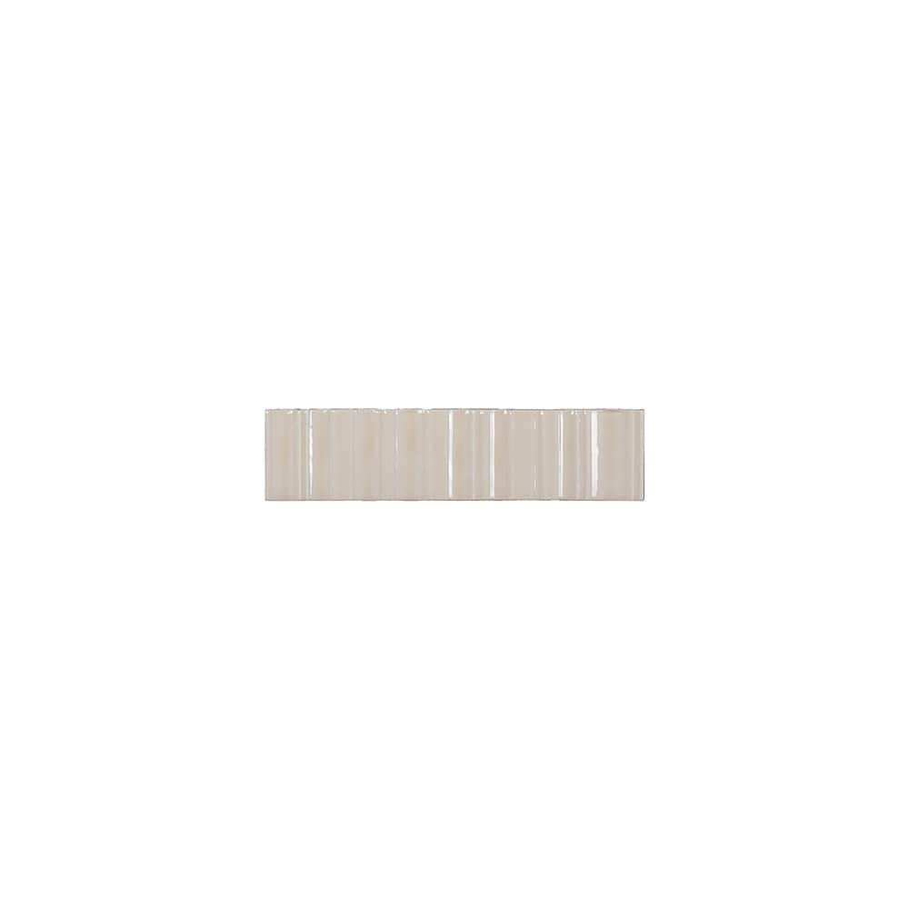 Take Home Sample-Tranquil Ivory 2.5 in. x 5 in. Glossy Porcelain Rectangular Wall Tile Sample price history on PriceWatchPro
