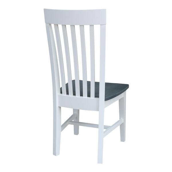 Set of 2 International Concepts Mission Side Chairs