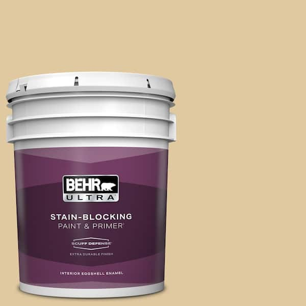 BEHR ULTRA 5 gal. #PPU7-19 Crepe Extra Durable Eggshell Enamel Interior Paint & Primer