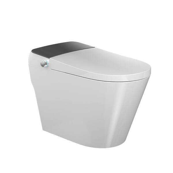 CASAINC Elongated Smart Bidet Toilet with Heated Seat and Off-Seat Flushing