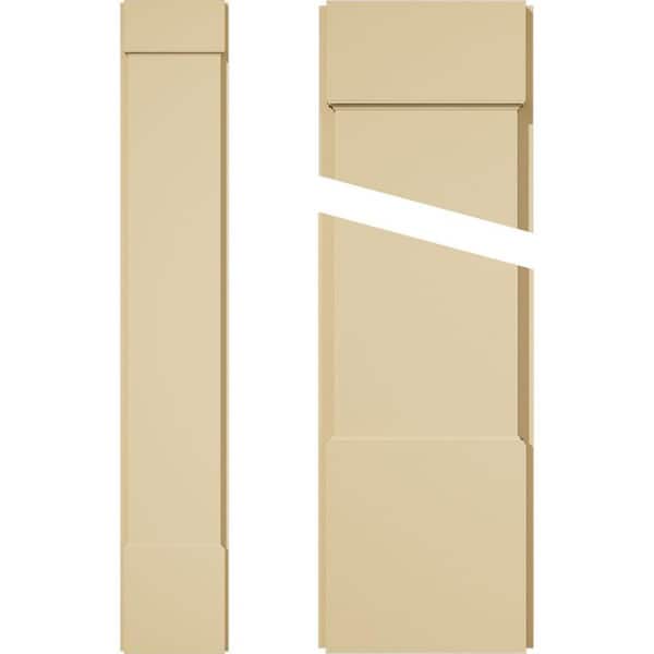 Ekena Millwork 2 in. D x 10 in. W x 60 in. L Primed Polyurethane Pilaster 1- Pack