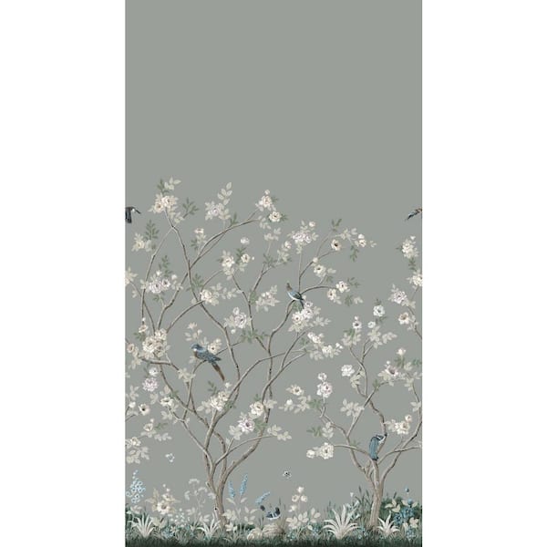 York Wallcoverings 56.53 SQ. FT. LINGERING GARDEN MURAL