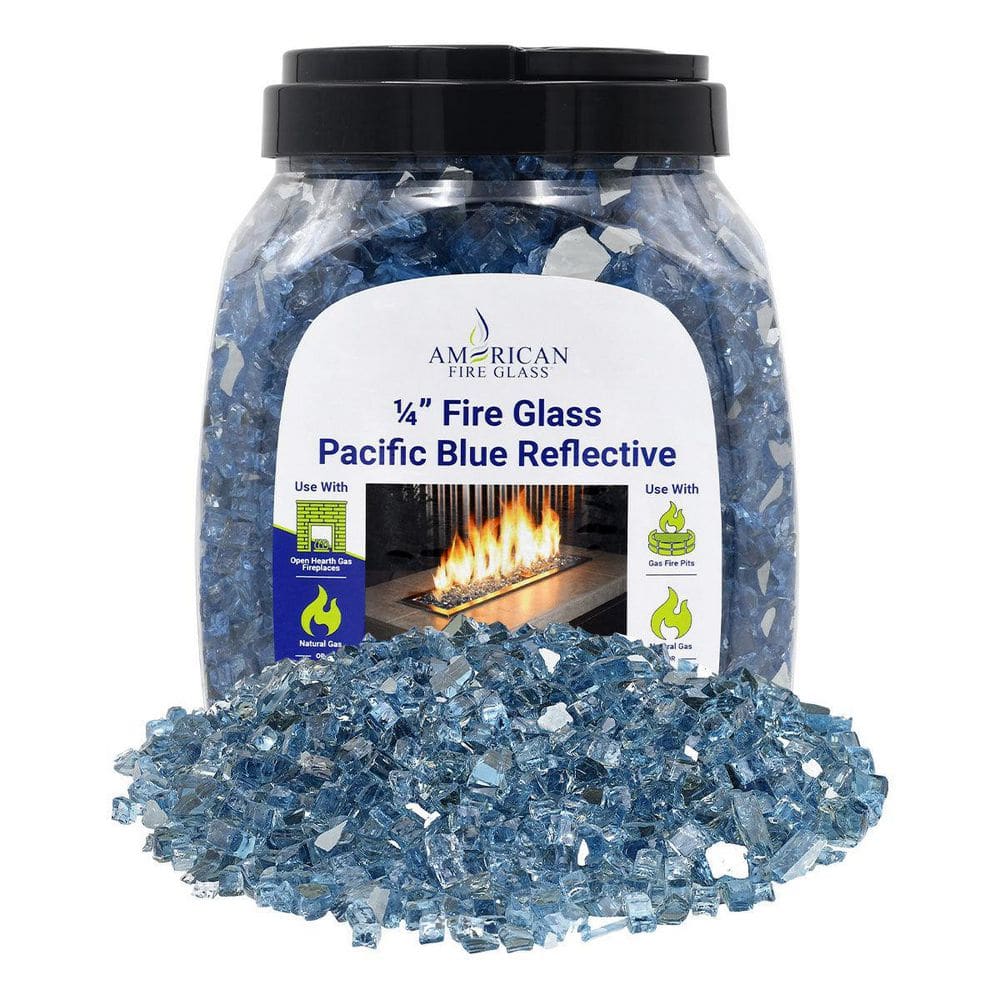 1/4 in. Pacific Blue Reflective Fire Glass-10 lb. Jar price history on PriceWatchPro