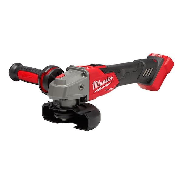 Milwaukee 2889-20 M18 FUEL 18V Lithium-Ion Brushless Cordless 4-1/2 in./5 in. Grinder with Variable Speed & Slide Switch (Tool-Only) - 1