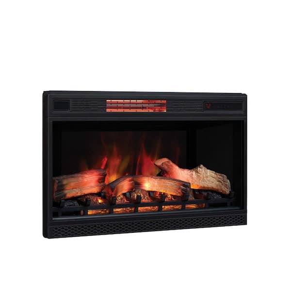 Classic Flame 32 In Ventless Infrared, Electric Fireplace Heater Insert Home Depot
