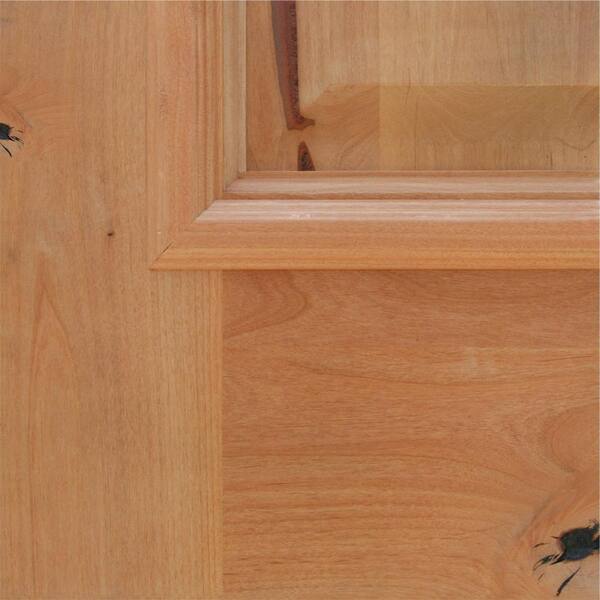 Fancy Knotty Alder Wood Brackets