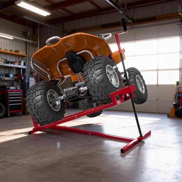 Huluwat Red 800 lbs. Capacity 45° Tilt Adjustable Universal Lift