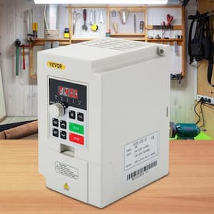 VFD 3KW 220-Volt 4HP, 1 or 3 Phase Input, 3 Phase Output Variable Frequency Drive, AC 14A CNC Motor Inverter Converter