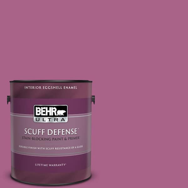 BEHR ULTRA 1 gal. #690B-6 Wild Mulberry Extra Durable Eggshell Enamel Interior Paint & Primer