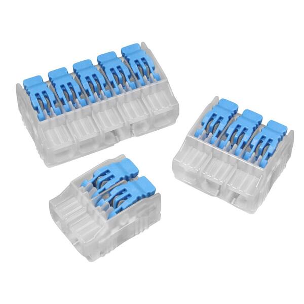 IDEAL - In-Sure Lever Wire Connector, 12 AWG, 5-Port Bag of 10