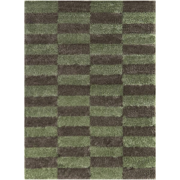Unbranded Lionel Green 7 ft. 10 in. x 10 ft. Geometric Area Rug