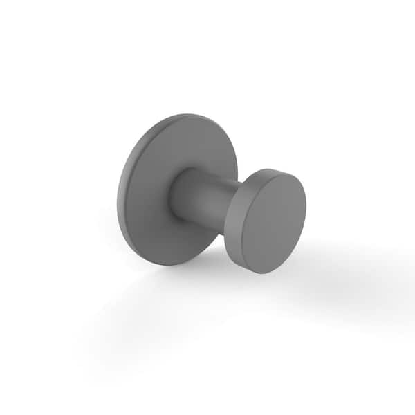 Allied Brass Fresno Collection J-Hook Robe/Towel Hook in Matte Gray