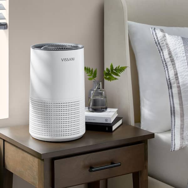 Vissani HEPA 3-Stage Air Purifier for Small Room (130 sq. ft.) in