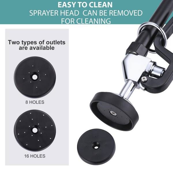 JZBRAIN Pre Rinse Spray Valve Commercial Kitchen Sink Faucet Sprayer