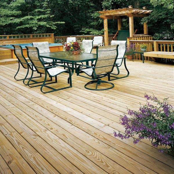 5/4 in. x 6 in. x 12 ft. Ground Contact Pressure-Treated Premium Southern Yellow Pine Decking Board