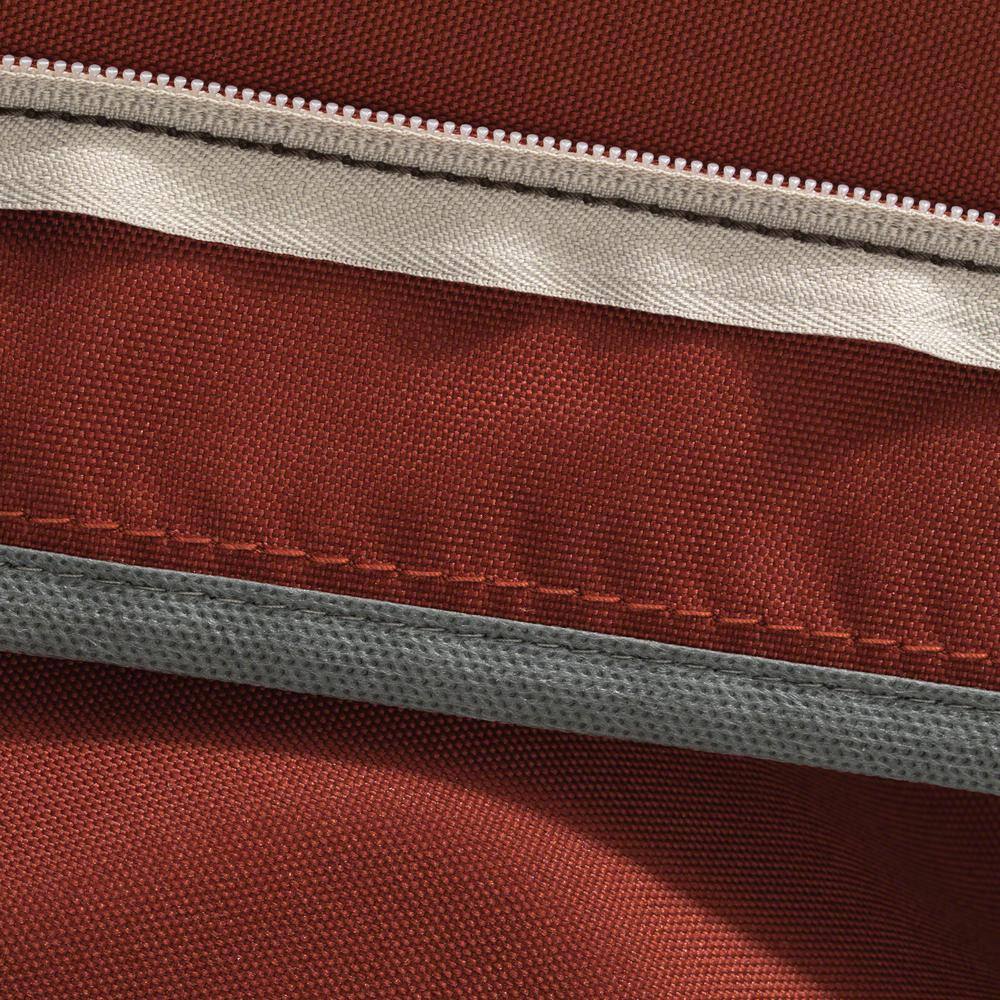 Spice Polyester Water-Resistant Patio Bench Cushion Cover