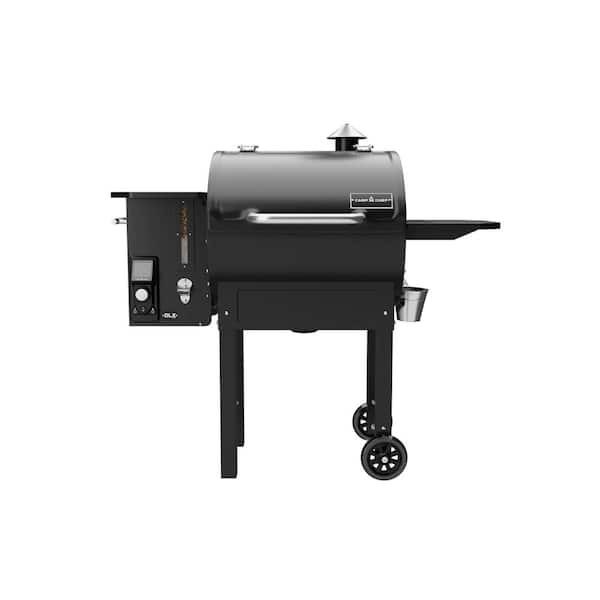 Camp Chef DLX Wifi Pellet Grill 24 in . Black with Blanket