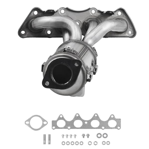 Catalytic Converter, Compatible with Kia Soul Rio/Hyundai Veloster Accent, 1. 6L L4, Stainless Steel High Flow Converter