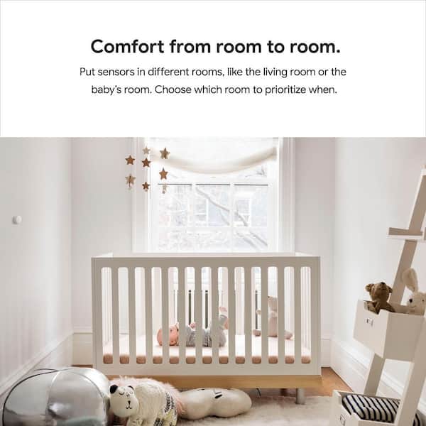 Google - Nest Temperature Sensor - Smart Home Thermostat Sensor