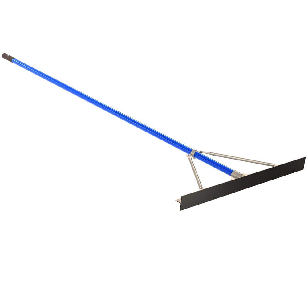 Bon Tool 8 ft. Aluminum Handle 36 in. Smooth Asphalt Luke Rake 22-246 ...