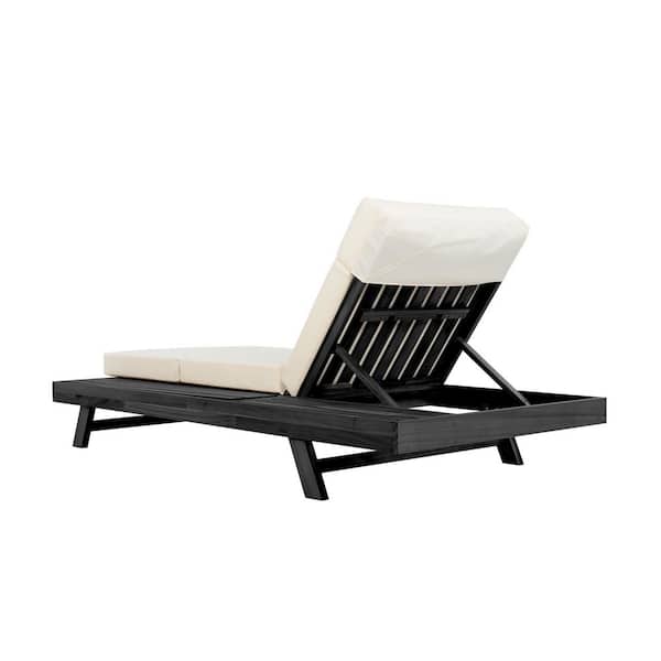 CHRISTOPHER KNIGHT HOME Preston Teak Finish Solid Wood Adjustable