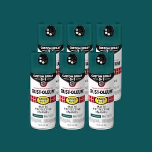 12 oz. Custom Spray 5-in-1 Matte Northern Lights Spray Paint (Case of 6)