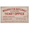 Open Road Brands Cincinnati Reds Vintage Ticket Office Wood Wall