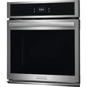 27 in. Single Electric Built-In Wall Oven with Total Convection in Smudge-Proof Stainless Steel