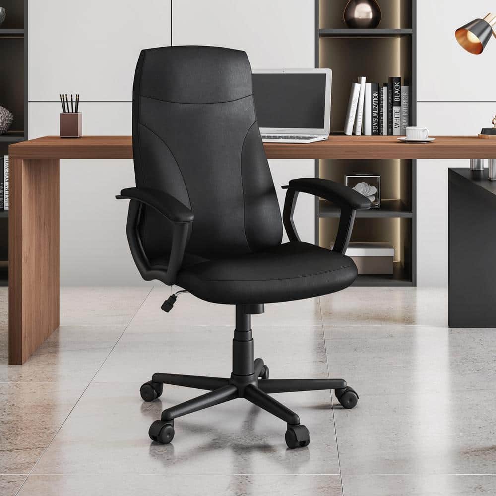 Black Medium Back Swivel Executive Office Chair
