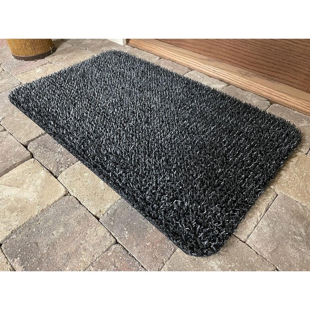 Charcoal High Traffic Polyethylene Outdoor Doormat