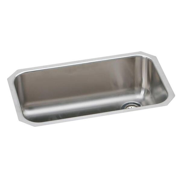 Elkay Gourmet Elumina Undermount Stainless Steel 30.5 in. 0 hole Single bowl Kitchen Sink