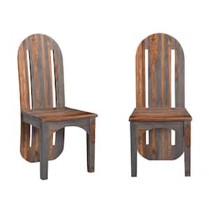 Greystone Wood Seat Dining Chair Set of 2
