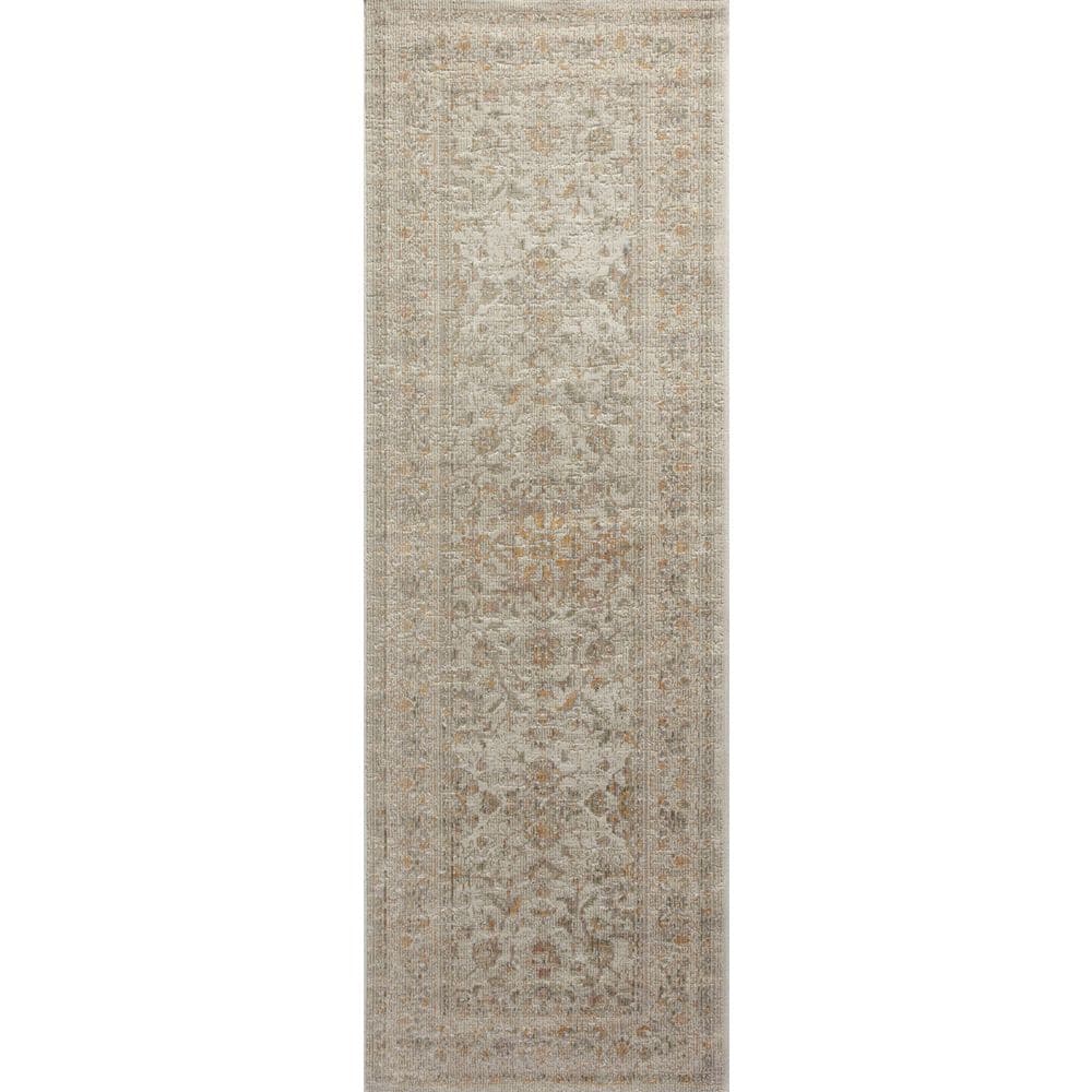 Chris Love Julia Rosemarie Ivory / Natural 2 ft. 7 in. x 12 ft. Traditional Runner Rug price history on PriceWatchPro