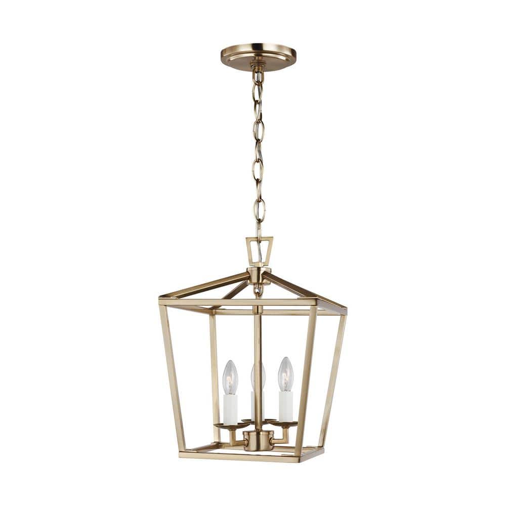 Dianna 3-Light Satin Brass Island Mini Pendant Light price history on PriceWatchPro