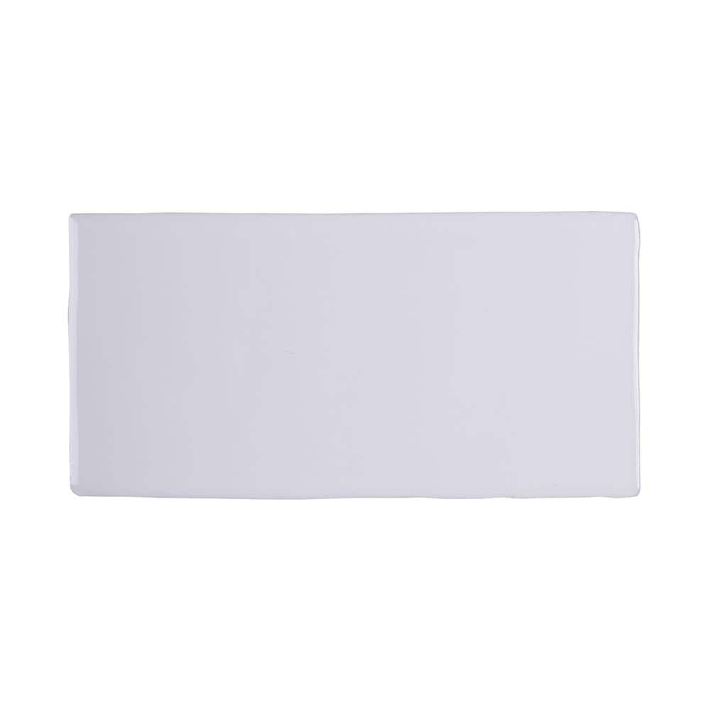 White Glossy 3x6 Ceramic Subway Wall Tile