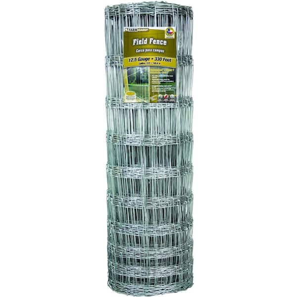 FARMGARD 47 in. x 330 ft. Galvanized Steel Class 1 Coating Field Fence