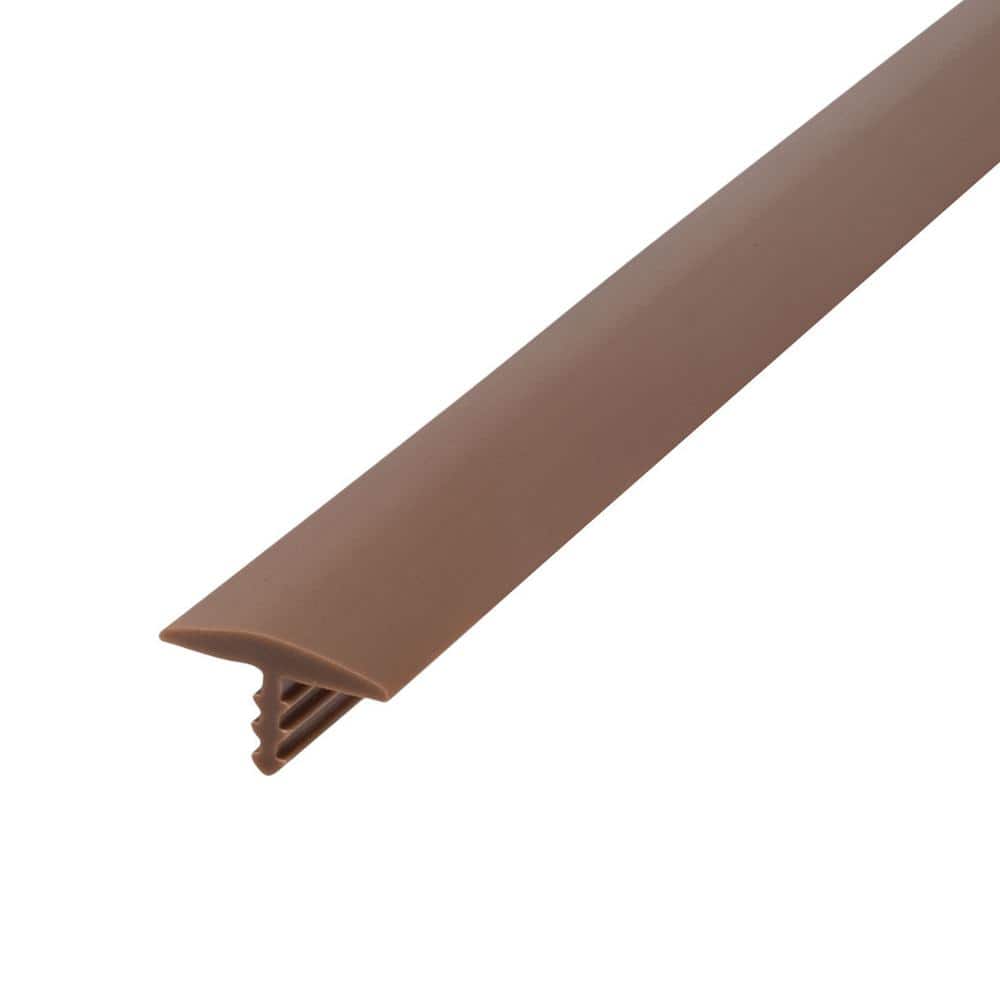 1/2 in. Tan Flexible Polyethylene Center Barb Hobbyist Pack Bumper Tee Moul