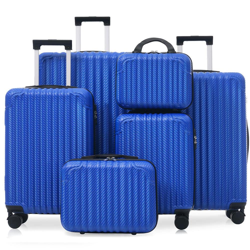 Merax 6-Piece Royal Blue ABS Plastic Hardshell 12,14,16,20,24,28