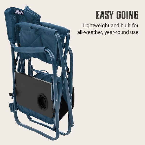 Coleman Flex 'N Go Chair Table + 17 qt. Cooler Sapphire 2227710