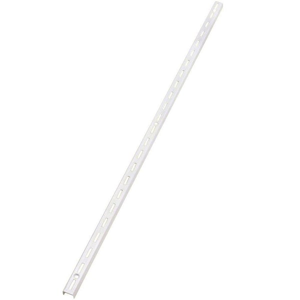 Rubbermaid 46 in. White Single Track Upright for Wood or Wire Shelving