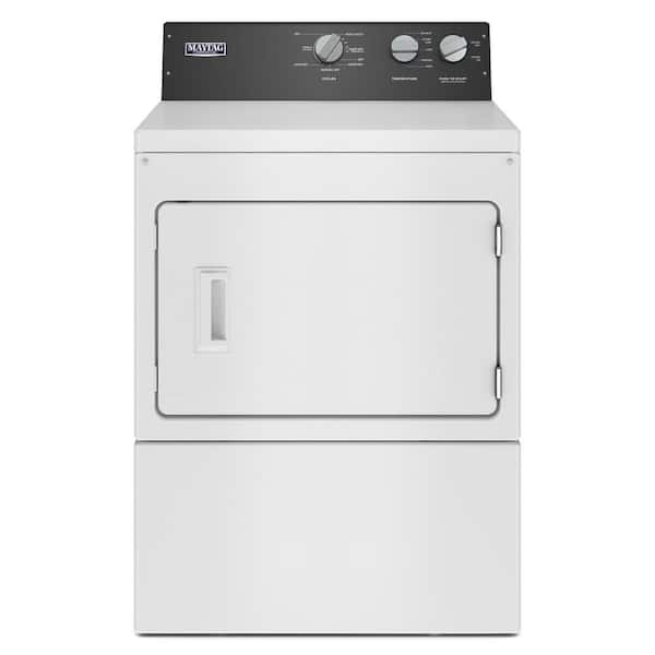 Maytag 7.4 cu.ft. vented Front Load Gas Dryer in White with Premium Motor