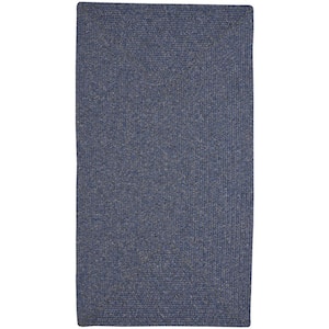 Candor Concentric Blue 2 ft. x 8 ft. Area Rug