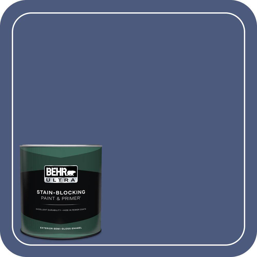 1 qt. #BIC-37 Dark Iris Semi-Gloss Enamel Exterior Paint & Primer price history on PriceWatchPro