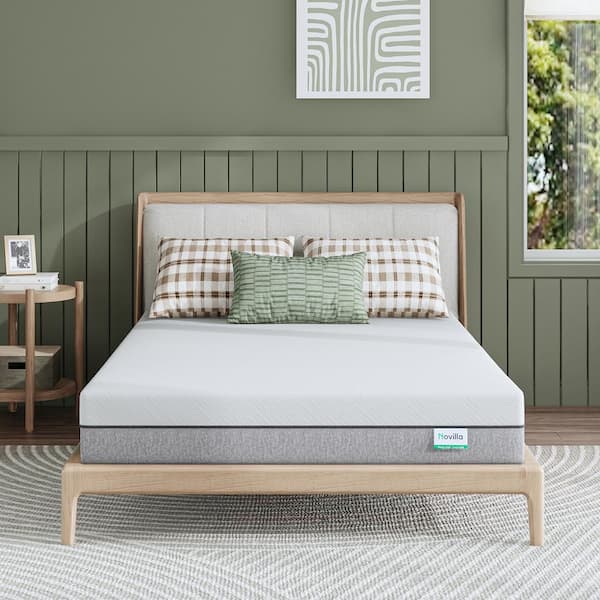 Twin Medium Cooling Gel Memory Foam 6 in. Mattress, Breathable and Hypoallergenic