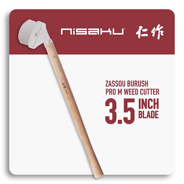 Nisaku 3.5 in. Blade Steel Weed Cutter Pro