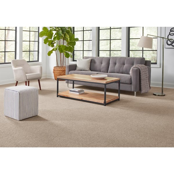 Pretty Penny  - Highlander - Brown 50 oz. Triexta Pattern Installed Carpet