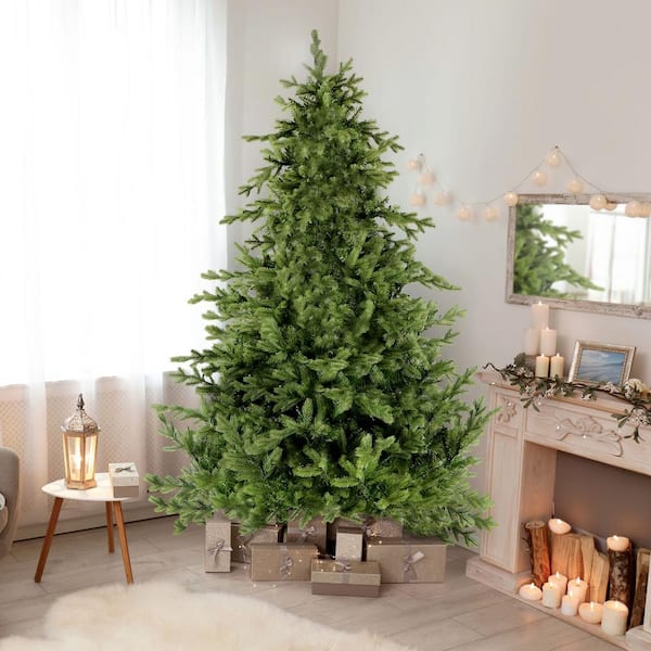 NATAL DESIGN×NORAs nice MILITALY ND ver. Fraser Hill Farm 9 ft. Woodside Pine Artificial Christmas